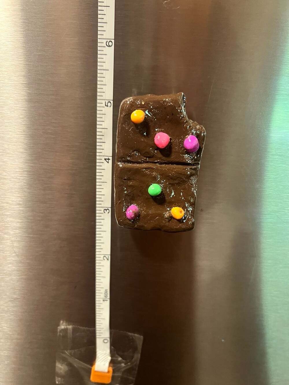 Cosmic Brownie Handmade Polymer Clay Fridge Magnet
